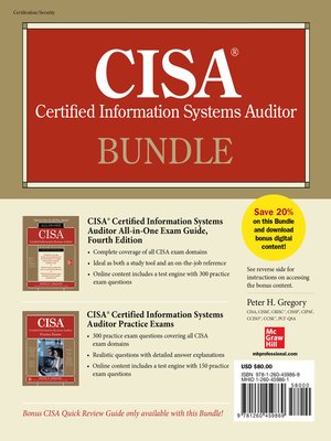 cover image of CISA Certified Information Systems Auditor Bundle